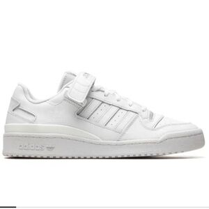 Adidas Forum Low Triple Cloud White Youth 6 Women 7.5 Shoe Velcro Lace Up